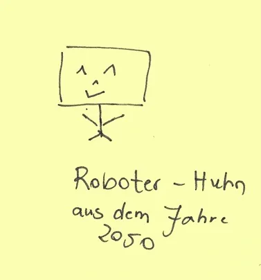 Roboter Huhn